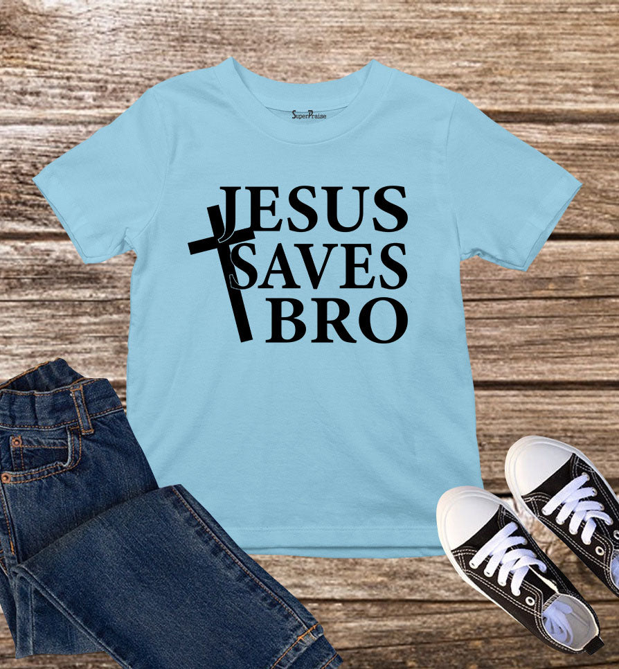 Jesus Saves Bro Men's Christian T-Shirt