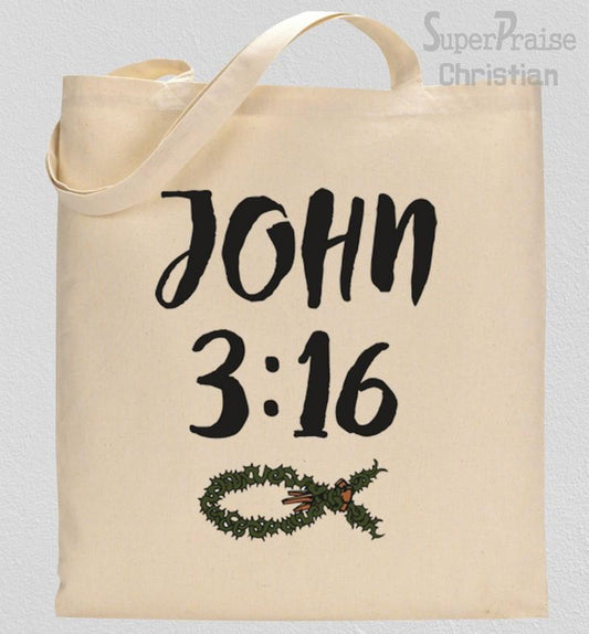 John 3:16 Tote Bag