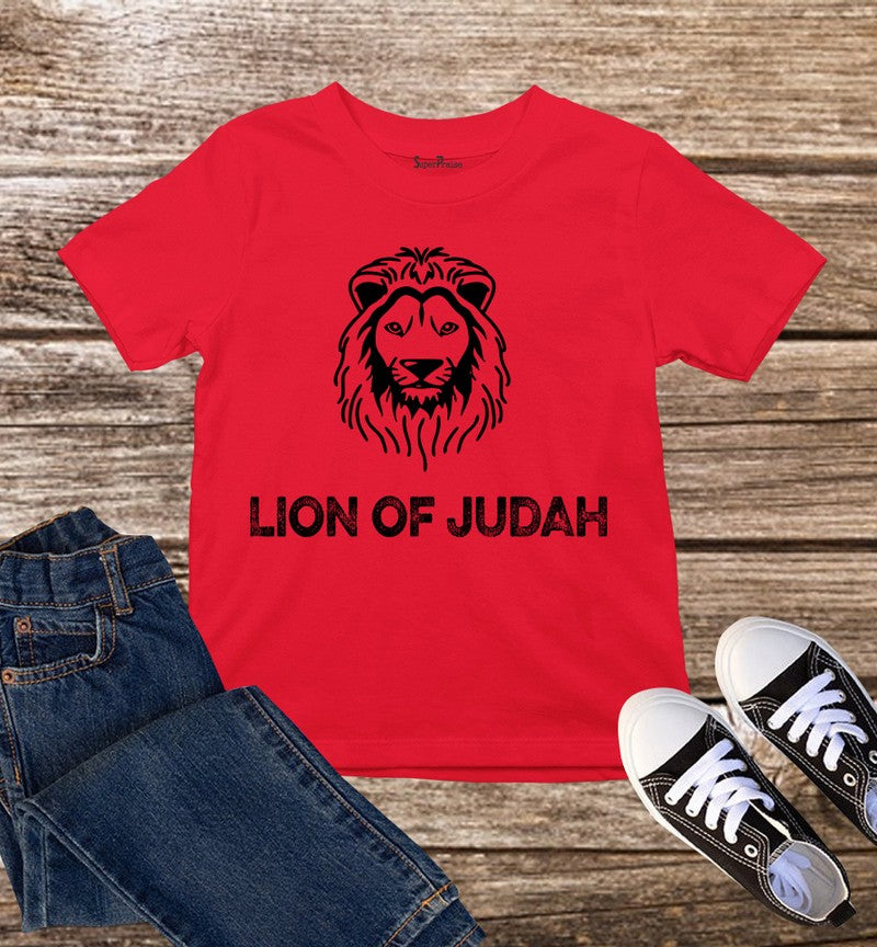 Lion Of Judah Kids T Shirt