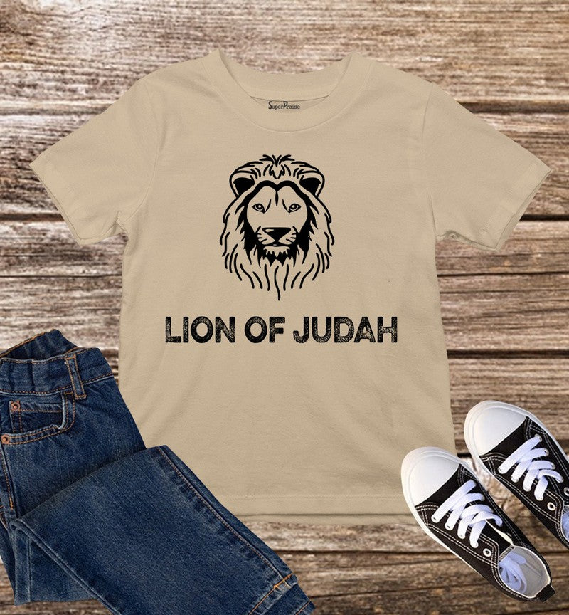 Lion Of Judah Kids T Shirt