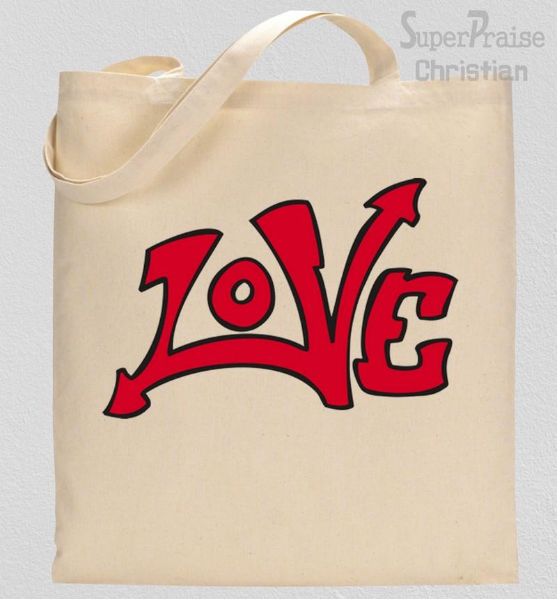 Love Christian Tote Bag