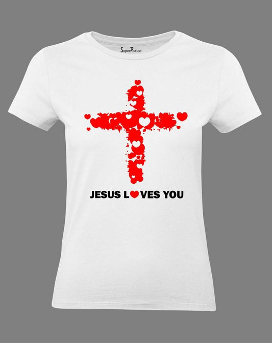 Love Revealed By Jesus Christ Women T Shirt