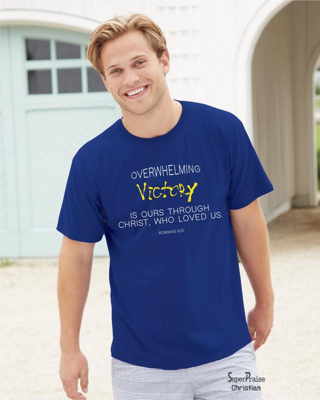Overwhelming Faith Christian T Shirt - SuperPraiseChristian
