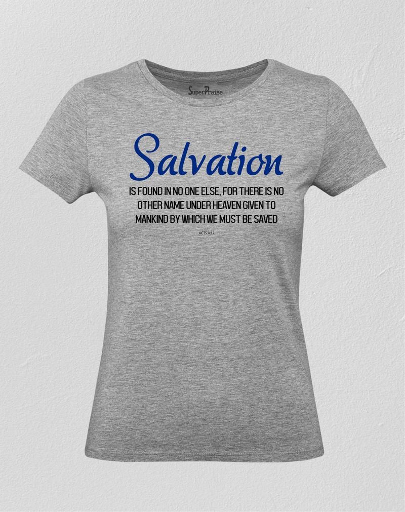 Salvation Is Found Women T Shirt