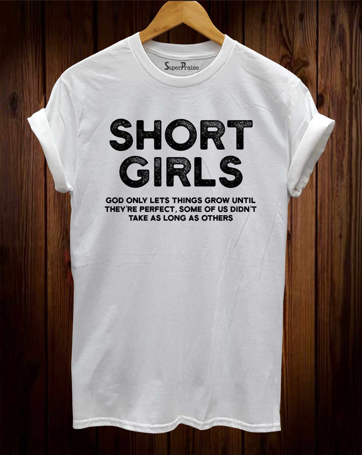 Short t shirt store girl