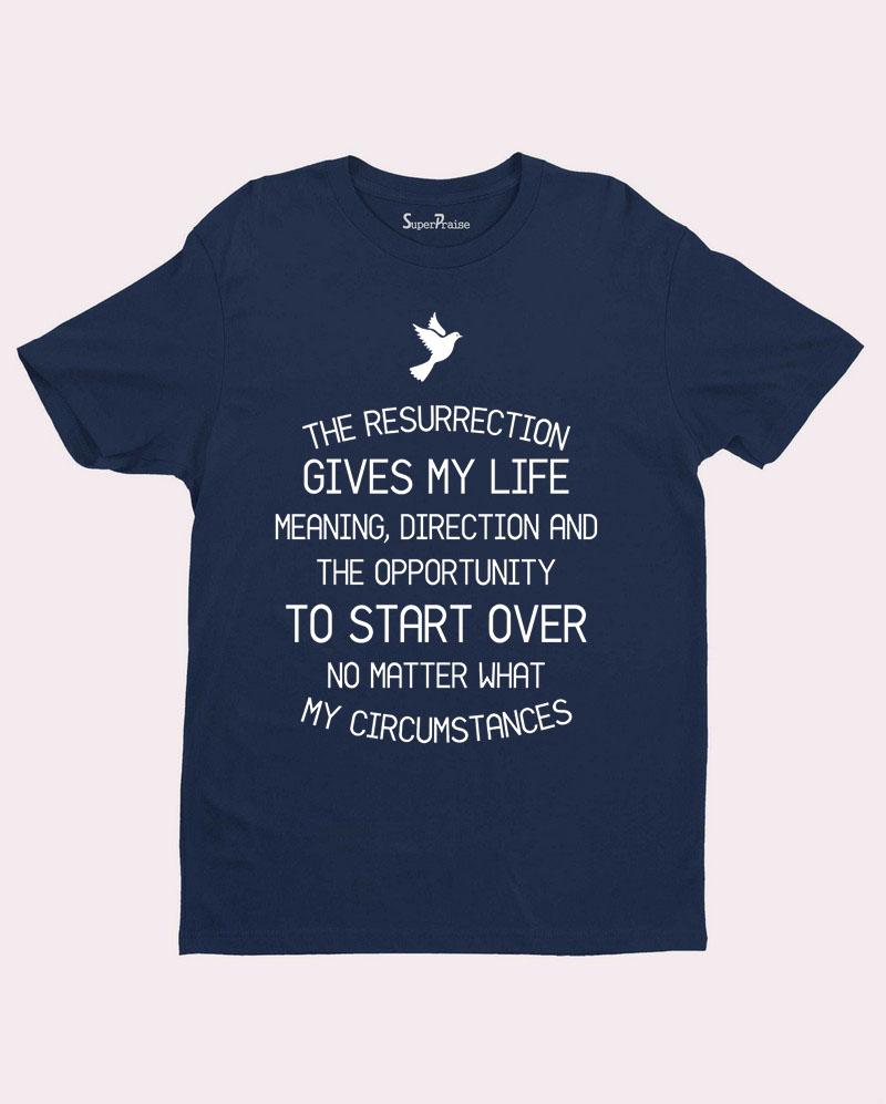 Jesus Resurrection Christian Bible Verse T Shirt